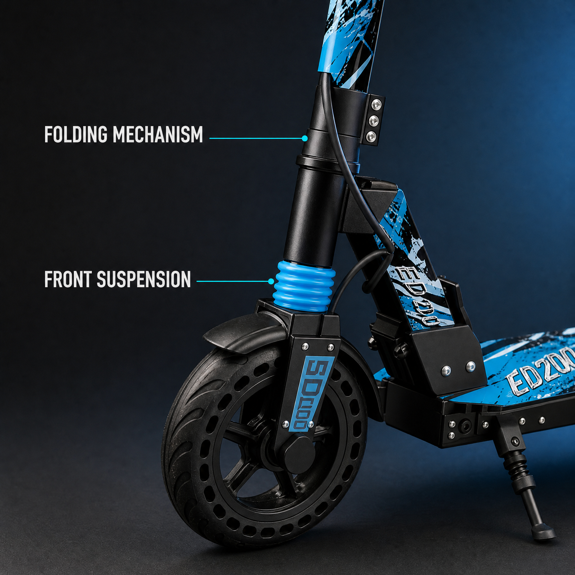Aolorozo ED200 Youth Dual-Suspension Scooter