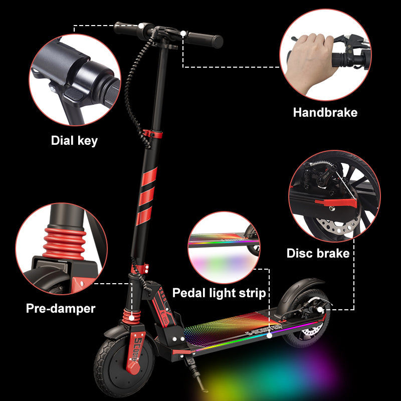 Aolorozo USA Stock E200 Kids Electric Scooter