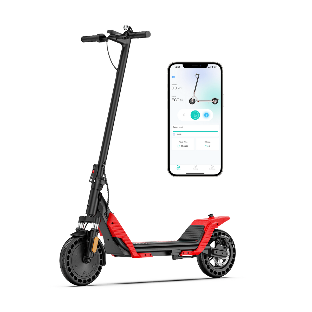 Aolorozo D03 city electric scooter with front suspension