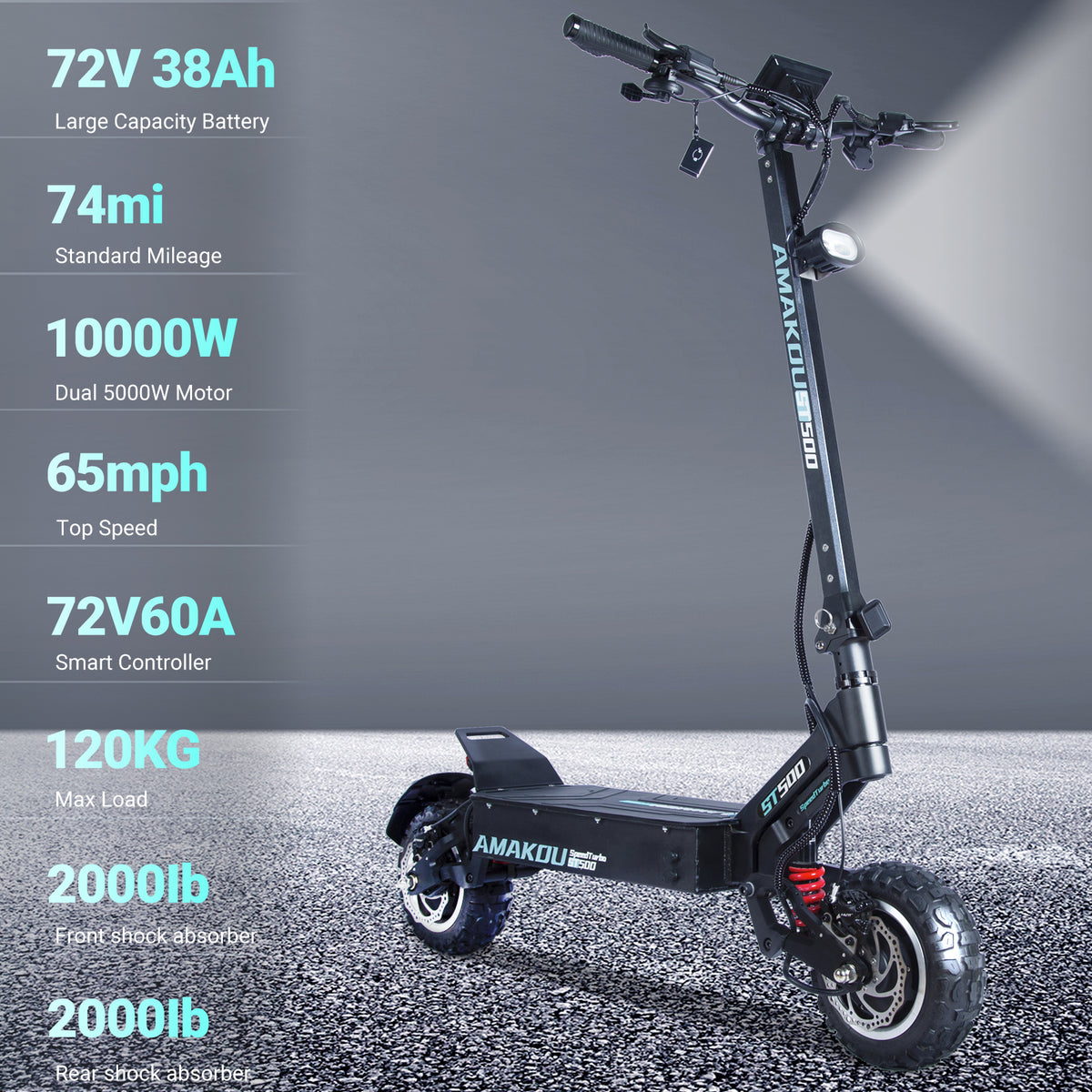 AMAKOU ST500 High-end Electric Scooter Model
