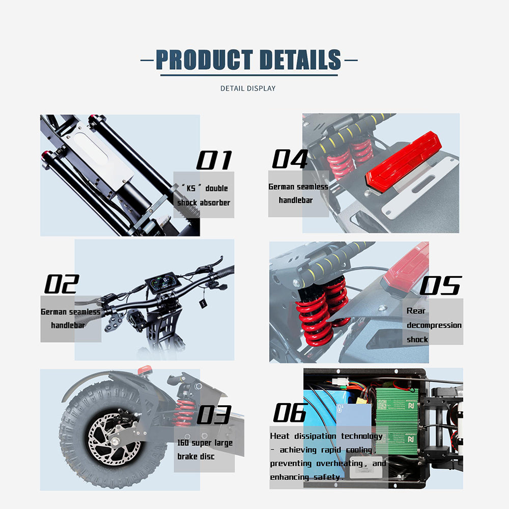 X13 60V-PRO Electric Scooter with NFC Function
