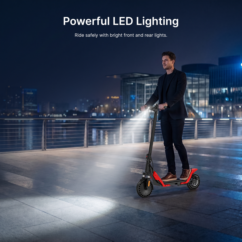Aolorozo D03 City Electric Scooter with Front Suspension