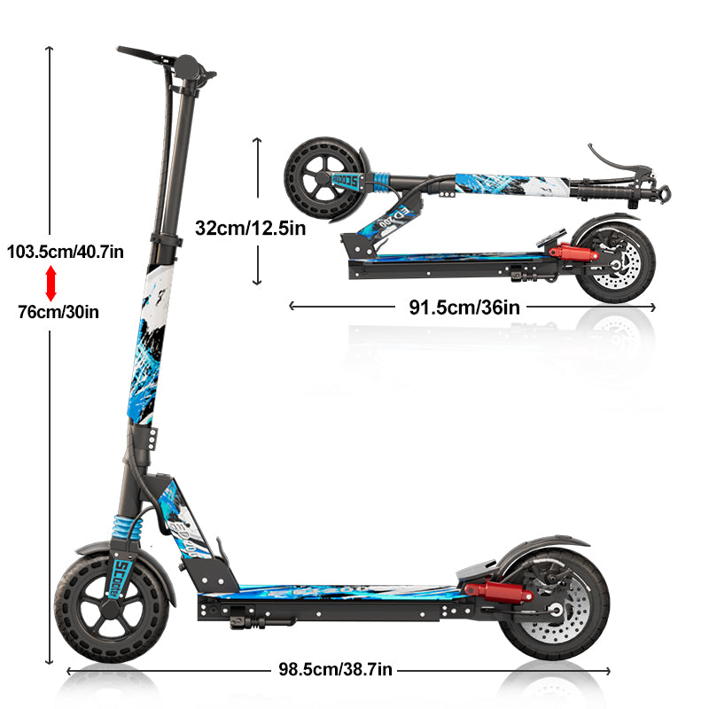 Patinete ED200 para adolescentes mejorado